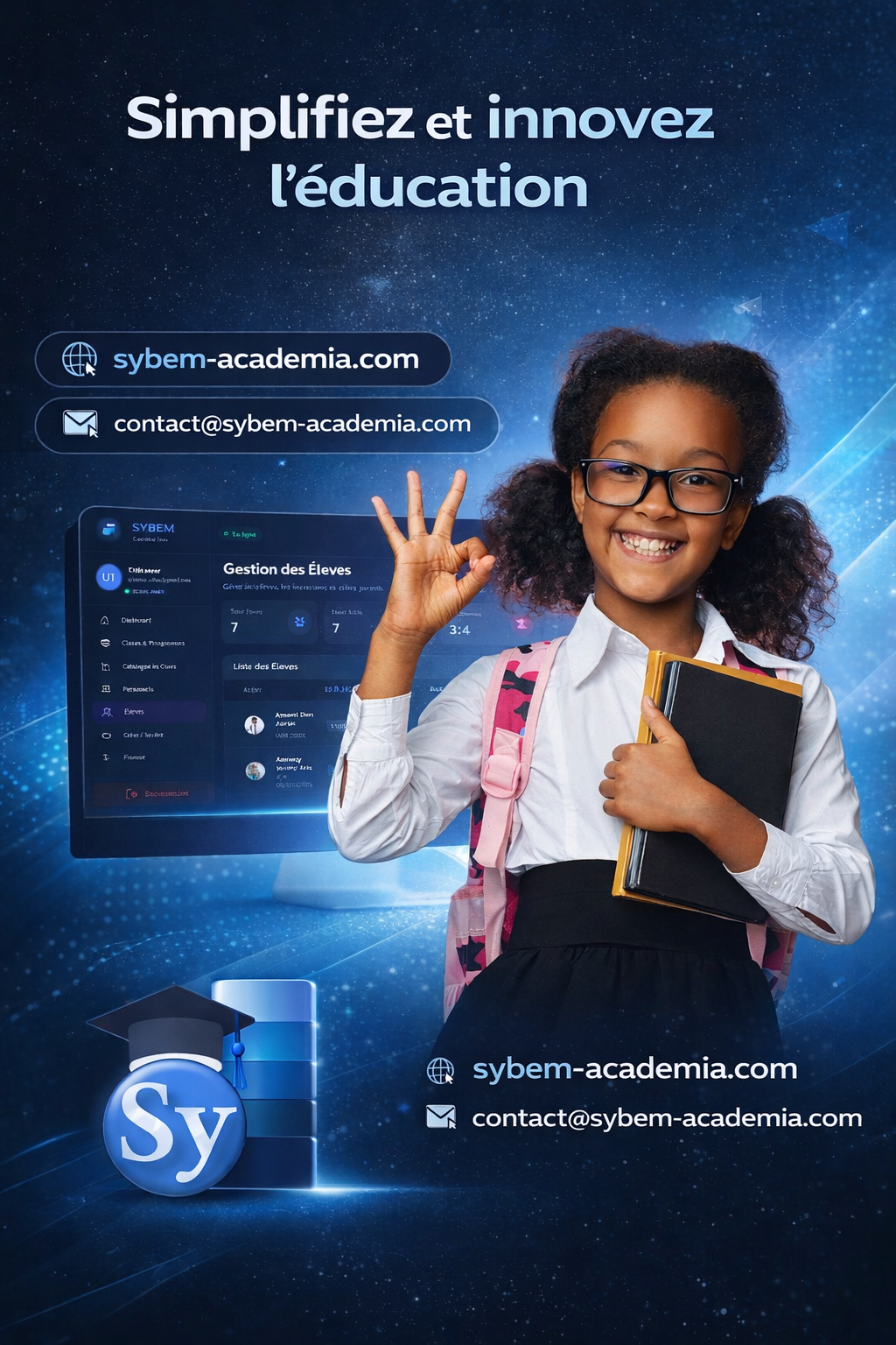 Simplifiez et innovez l'éducation avec SYBEMAcademia